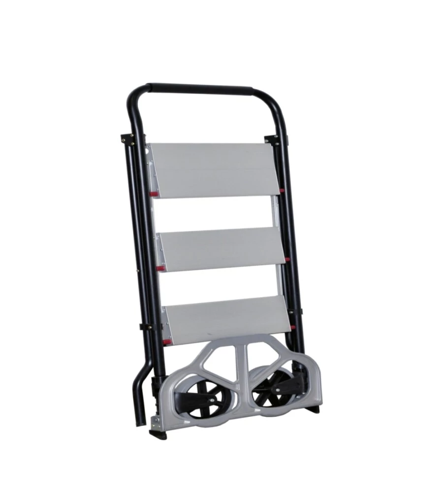 Scala-carrello con doppia funzione, portata 160 kg - grima